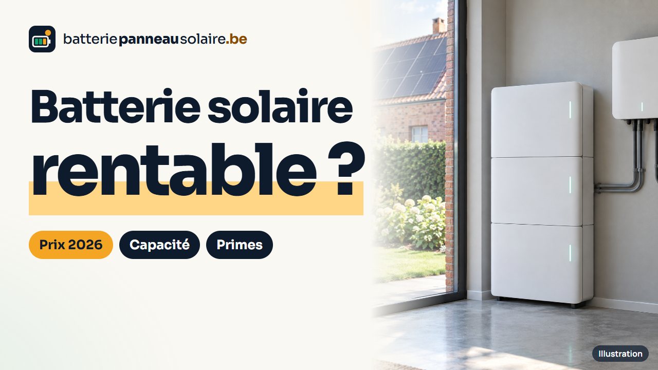 Vidéo : batterie solaire, rentable en 2026 ? Prix, capacité et primes